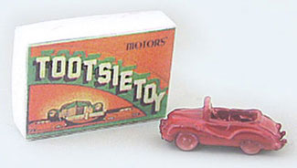Dollhouse Miniature Box W/Car